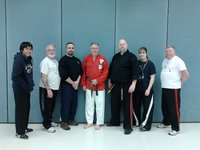Mr. Talabo, Regis, Guro Mark, Dr. Reidner, me, Guro Theresa, and Bernie from our Jujitsu class